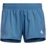 Adidas Pacer 3 Stripes Woven Shorts Azul M Mujer