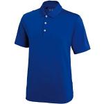 Polos azules de golf manga corta transpirables adidas Performance talla XS para hombre 