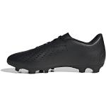 ADIDAS Predator Accuracy.4 FxG, Zapatos De Fútbol Unisex Adulto, Core Black/Core Black/FTWR White, 39 1/3 EU