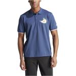 Camisetas deportivas azules de poliester rebajadas adidas talla M de materiales sostenibles para hombre 