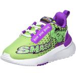 adidas Racer Tr21 Superhero I, Zapatillas de Running Unisex niños, Semi Solar Green/FTWR White/Shock Purple, 19 EU