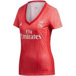Equipaciones Real Madrid rojas de poliester rebajadas Real Madrid adidas talla XS para mujer 
