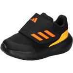 ADIDAS RUNFALCON 3.0 AC I, Sneaker Bebé-Niños, Core Black/Screaming Orange/Solar Gold, 19 EU