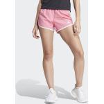Shorts rosas de poliester de running transpirables adidas Marathon talla 6XL de materiales sostenibles 