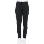 Adidas, Essentials 3-Stripes Fleece Pantalón Deportivo Negro para Mujer Black, Mujer, Talla: L