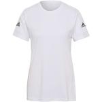 Camisetas deportivas blancas de jersey transpirables adidas Squadra talla XXS para mujer 