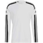 Camisetas deportivas blancas de jersey manga larga con logo adidas Squadra talla L para hombre 