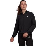 Camisetas deportivas negras de poliester rebajadas adidas talla XS de materiales sostenibles para mujer 