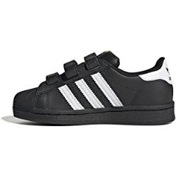 adidas Superstar CF Jr, Zapatillas Deportivas Unisex niños, Core Black/Footwear White/Core Black, 20