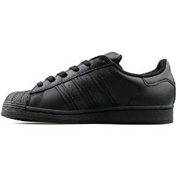 adidas Superstar, Zapatillas de Deporte Unisex niños, Negro Core Black Core Black Core Black, 36 2/3 EU