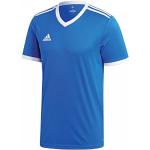 Equipaciones blancas de fútbol manga corta con logo adidas Blue talla S para hombre 