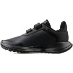Sneakers negros de sintético con velcro informales adidas Tensaur talla 28,5 para mujer 