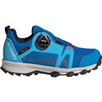Botas azules de sintético de trekking rebajadas adidas Terrex Agravic talla 28 para mujer 