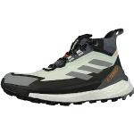 adidas Terrex Free Hiker 2 GTX, Sneaker Hombre, Linen Green/Grey Three/Impact Orange, 45 1/3 EU