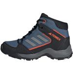 adidas Terrex Hyperhiker Mid Hiking, Zapatillas Unisex niños, Wonder Steel Grey Three Impact Orange, 36 2/3 EU