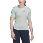 Adidas Terrex Multi Short Sleeve T-shirt Verde M Mujer