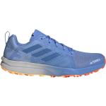 Zapatillas azules de caucho de running rebajadas acolchadas adidas Terrex Speed talla 47,5 para hombre 