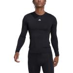 Camisetas deportivas negras de poliester rebajadas tallas grandes con cuello redondo adidas talla 3XL de materiales sostenibles para hombre 