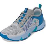 Zapatillas grises de baloncesto rebajadas livianas adidas Blue talla 46,5 para mujer 