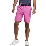 Pantalones rosas de poliester de golf adidas de materiales sostenibles para hombre 