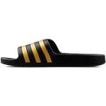 Sandalias deportivas doradas de poliuretano rebajadas de verano adidas Adilette talla 47,5 para mujer 