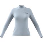 Camisetas deportivas marrones de piel transpirables adidas Terrex talla L para mujer 