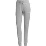 Pantalones cortos deportivos grises de jersey adidas Essentials talla XL para mujer 