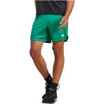 Pantalones cortos deportivos verdes de poliester rebajados transpirables adidas Woven talla S de materiales sostenibles para hombre 