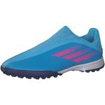 Zapatillas azules celeste de fútbol adidas X Speedflow talla 37,5 para mujer 