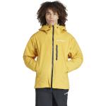Abrigos amarillos con capucha  rebajados impermeables, transpirables acolchados adidas talla XL para hombre 