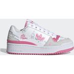 Zapatillas blancas de baloncesto Hello Kitty informales adidas Originals infantiles 