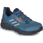 Botas azules de sintético de trekking rebajadas adidas Terrex talla 39,5 para hombre 