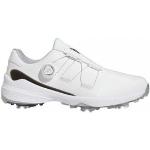 Zapatillas blancas de piel de golf rebajadas adidas Core para hombre 