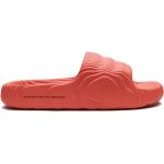 Sandalias rojas de goma con logo adidas Adilette para mujer 