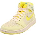 Zapatillas amarillas de goma de baloncesto acolchadas Nike Air Jordan 1 talla 36 para mujer 