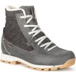 Zapatillas deportivas GoreTex grises de goma de invierno con cordones con forro interior Aku talla 39 para mujer 