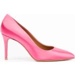 Zapatos rosas de cuero de tacón rebajados de verano con tacón de aguja Albano talla 36 para mujer 