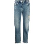 Jeans desgastados azules de poliester rebajados ancho W27 largo L28 desgastado IRO Paris rotos para mujer 