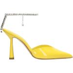 Zapatillas amarillas de charol de charol con tacón más de 9cm Aldo Castagna talla 38,5 para mujer 