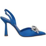 Zapatos azules neón de goma de tacón con hebilla Aldo Castagna talla 38 para mujer 