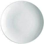 Sets de platos blancos de porcelana Alessi Mami 21 cm de diámetro 