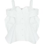 Alexander McQueen, Blouse with puffy sleeves Blanco, Mujer, Talla: XS