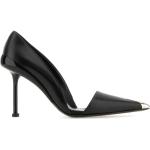 Zapatos negros de tacón rebajados con cordones Alexander McQueen talla 38,5 para mujer 