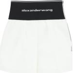 Shorts blancos de algodón rebajados Alexander Wang talla S para mujer 