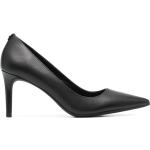 Zapatos negros de goma de tacón con tacón de 7 a 9cm con logo Michael Kors para mujer 
