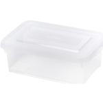 Allibert 227899 Handy Box tapa con Click transparente plástico, plástico, transparente, 29 x 19 x 11 cm