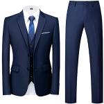 Chalecos azul marino de viscosa de traje tallas grandes talla XXL para hombre 