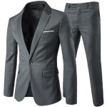 Disfraces grises tallas grandes formales talla XXL para hombre 