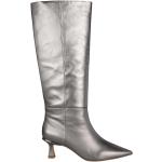 Botas altas grises de sintético rebajadas con tacón de aguja con tacón de 5 a 7cm Alma En Pena talla 39 para mujer 