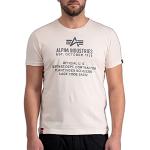 ALPHA INDUSTRIES Alpha Fundamental T Camiseta, Jet Stream White, M Unisex Adulto